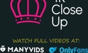 4K Close up cream pie