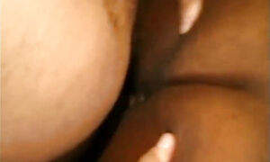 Hot Black Teen Ass Fucked by Big Mature Cock That Cums on Her Face