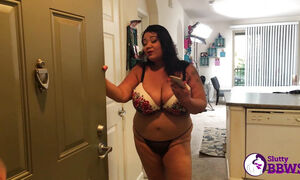 SluttyBBWs - Miss Ling Ling Asian BBW gets filled up