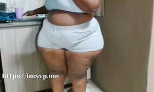 Jack Off To My Gigantic Bbw Ass Twerking In Booty Shorts 4459