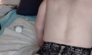 Sexiebabi MILF in Black Grinding Dildo PAWG