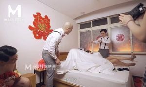 ModelMedia Asia-Lewd Wedding Scene-Liang Yun Fei-MD-0232-Best Original Asia Porn Video