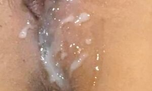 Stepson Fucked Stepmom Tight Pussy So Hard Her Pussy Gets Swollen Then stepSon Cum On stepMom Pussy