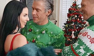 Angela White, Mick Blue And Oliver Flynn - Sultry Milf With Big Ass Breathtaking S