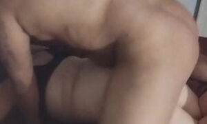 Hot Latino Guy Grinds Cock On Her Ass and Then Fucks Her Pink Tight Pussy and Cums Deep In Her Pussy