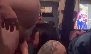 My beautiful wife sucking me dry