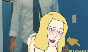 'RICK & MORTY Beth Smith / Sanchez MILF 2D Real Cartoon Big Ass ANIMATION Booty xxx Cosplay Porn sex'