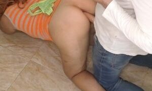 Mature MILF with a gorgeous big ass gets a cock in tight anal