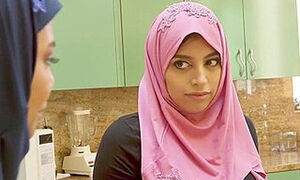 Huge Titted Muslim Stepdaughter Seduces Her Rich White Stepdaddy