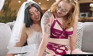 Tripper Hard Fucks Bride-to-be - Holly Day And Emma Magnolia