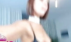 German babe fingering herself on webcam