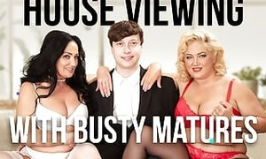 House Viewing with Busty Matures and Young Student