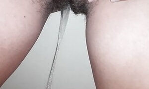 Hairy piss hole