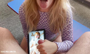 Stepmom Please Help Me Cum To My AI Girlfriend