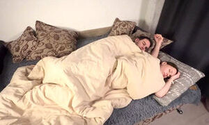 Stepson Shares Bed With Stepmom, Really Amateur