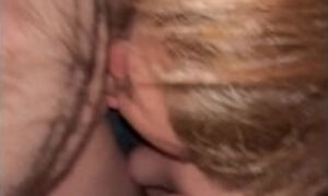 Slut gives me a quick suck