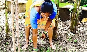 Beautiful forming housewife doggy stail fucking house owner, Telugu Dirty Talks.