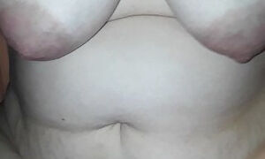 Wife giving me a handjob bog tit6