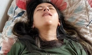 Latin sister's best friend riding like a cowgirl (POV)