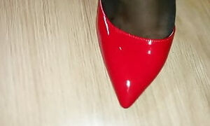 Ebony pantyhose