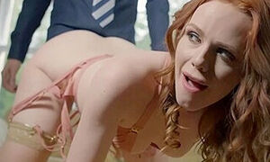Danny D And Ella Hughes In Enormous Cock For Carroty Teen 18+