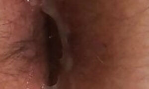 Creampie aftermath my cougar