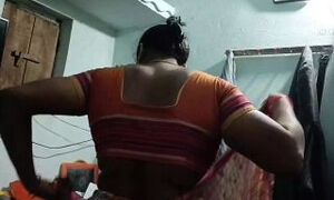 Telugu Andra aunty sorry wearing