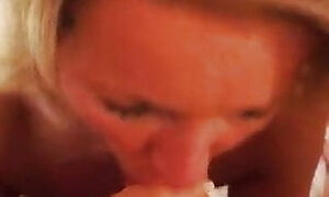 Blowjob, amateur Finnish granny from huoria.eu