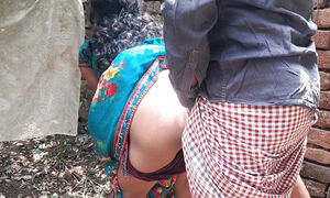Desi wife hard-core outdoor