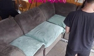 Husband Cuckold Recording her wife whit Young man Bull Bareback Amateur BBW latina
