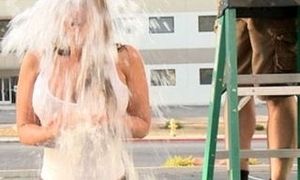 Phoenix Marie ALS Ice Bucket Contest - Brazzers