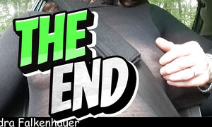 Sandra Falkenhauer - Enjoying Driving and Masturbate