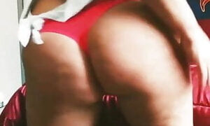 Mom Shaking Ass Pink Thong Sexy Dance