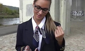 sexy girl likes money