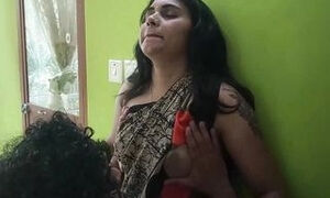 Vaishnavy Blouse less saree romance with Sharun raj, Hot saree romance with boobs suck, Mallu couple hot boobs suck, Desi bhabh