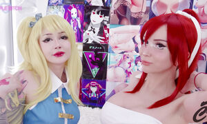 Anal Fairy Tail - Erza and Lucy