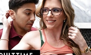 ADULT TIME - 'Let Me Fill His Shoes'... Max Fills Steps Up To Fuck Lonely Stepmom Cory Chase!