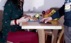 Priya Bhabhi firting, romance and sex with young devar and creampie
