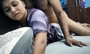 Mallu step-mom nighty blow job and hot sex with step-son