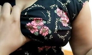 Touching Boobs and Fucking with Busty lady