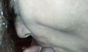 Tattooed milf enjoys a hot creampie