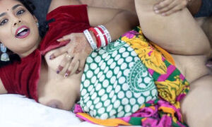 DESI NEWLY MARRIED HUSBAND WIFE HARDCORE FUCK IN SEXY SAREE PART 2
