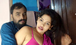Sexy Bengali bhabhi hot romance kissing scenes and fucking hard with her boyfriend, when her husband was not at home