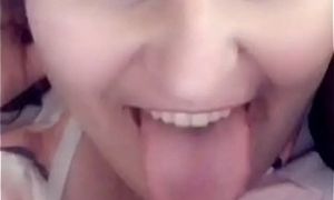 Phat ass white girl Tongue movie
