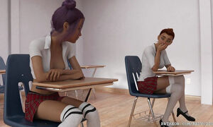 Illuxxxtrandy Intense Sex with a Big-booty Student: Cum-thirsty, Gaping Ass, and Dripping Pussy in Hot, Hardcore Fucking