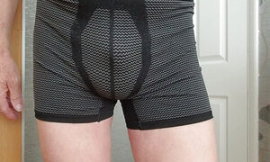stripping off my pants