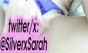 MILF MASTURBATES with  WET SATIN PANTIES ON
