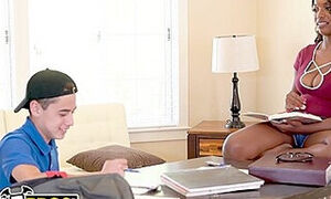 Ebony Teacher Has A Plan For With Daya Knight
