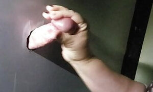 Wifey at a gloryhole