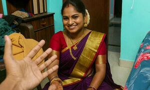 Indian Village girl enjoys Couple New home in farm house by -Snapchat143